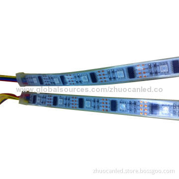 LED strip, WS2801, 5V, 32 LED, white PCB